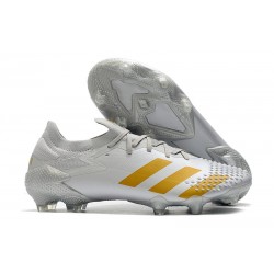 adidas Scarpe Predator Mutator 20.1 Low FG Bianco Oro