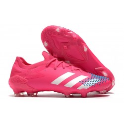 adidas Scarpe Predator Mutator 20.1 Low FG Rosa Bianco