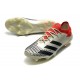 adidas Scarpe Predator Mutator 20.1 Low FG Bianco Rosso Nero
