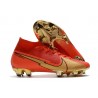 Scarpe da Calcio Nike Mercurial Superfly 7 Elite FG CR100 Rosso Oro