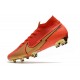 Scarpe da Calcio Nike Mercurial Superfly 7 Elite FG CR100 Rosso Oro