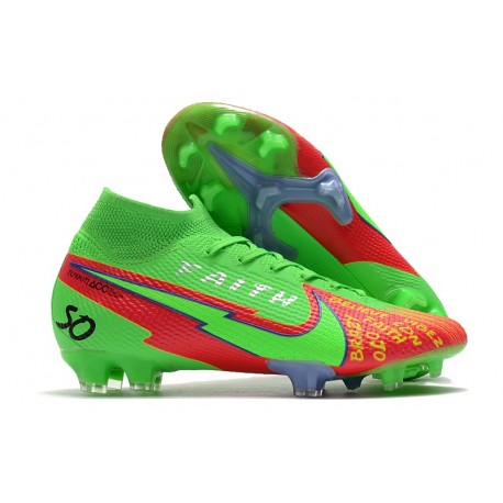 Nike Mercurial Superfly VII Elite FG Faith Verde Rosso