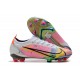 Nike Mercurial Vapor XIV Elite FG Bianco Argento Metallico Uvetta Scuro