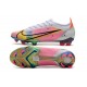Nike Mercurial Vapor XIV Elite FG Bianco Argento Metallico Uvetta Scuro