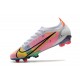 Nike Mercurial Vapor XIV Elite FG Bianco Argento Metallico Uvetta Scuro