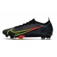 Nuovo Nike Mercurial Vapor XIV Elite FG 2021-2022 Nero Cyber Off Noir
