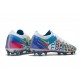 Nike Phantom GT Elite 3D FG - Bianco Blu Cloro Rosa Blast Opti Giallo