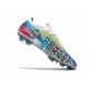 Nike Phantom GT Elite 3D FG - Bianco Blu Cloro Rosa Blast Opti Giallo